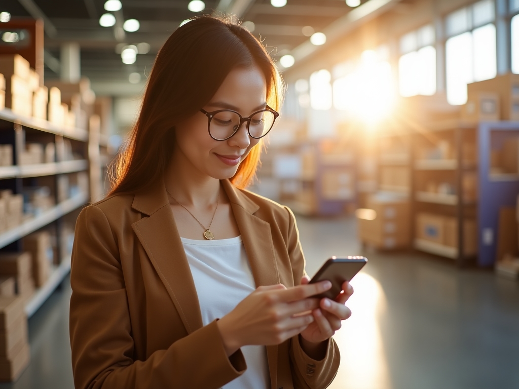 A person examining gift card terms while checking balance information on a smartphone